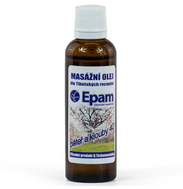 Epam Oil 40 - For Back and Musculoskeletal System 50 ml