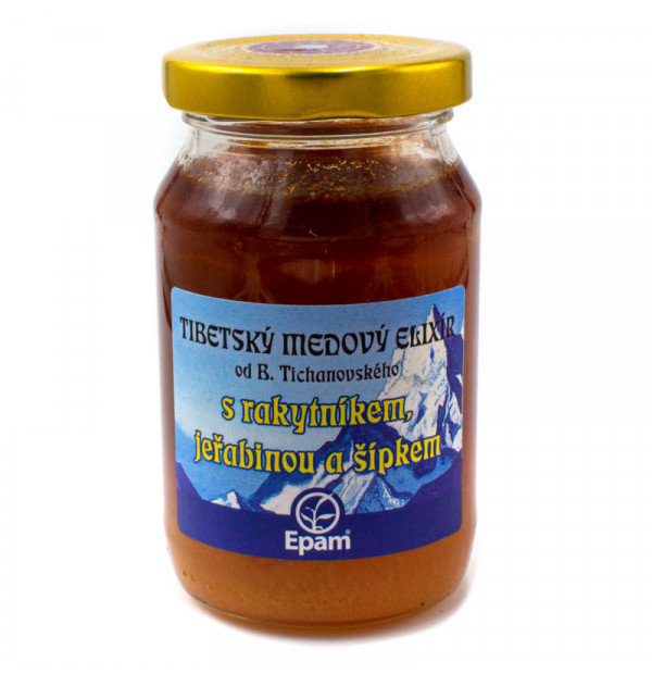 With Common Sea Buckthorn, Rowanberry and Rosehip - Epam Honey Potion 300 g