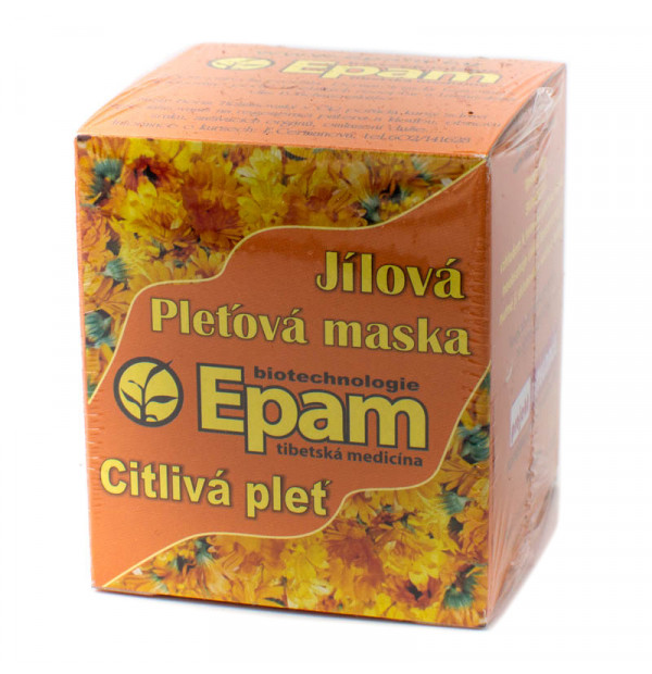 Für empfindliche Haut - Ton-Gesichtsmaske Epam 110g