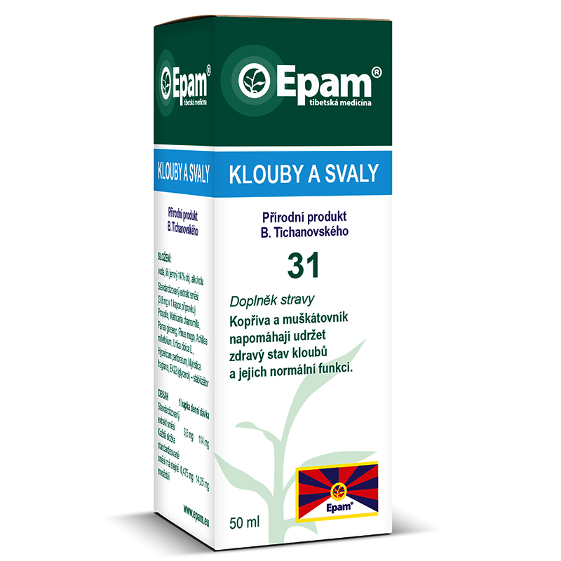 Epam 31 - For Joints and Muscles 50 ml