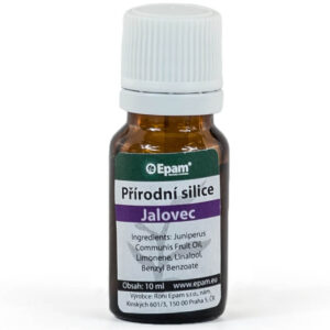 Jalovec Lahvička 100% přírodní silice Jalovec Epam, 10 ml, podporuje lymfatický systém, detoxikaci a úlevu při bolestech kloubů.